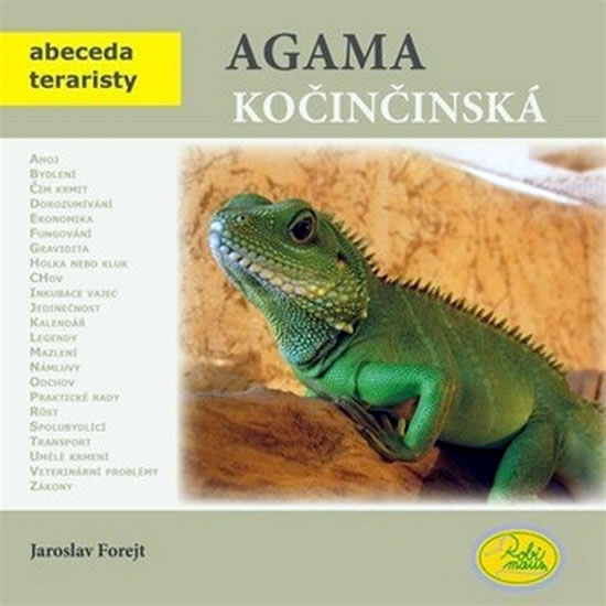 Agama kočinčinská - abeceda teraristy
