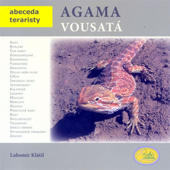 Agama vousatá - abeceda teraristy