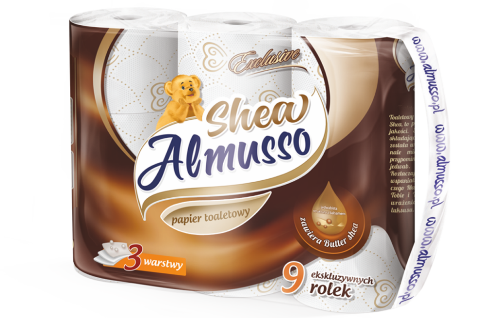 Toaletní papír Almusso Shea 3vrs.