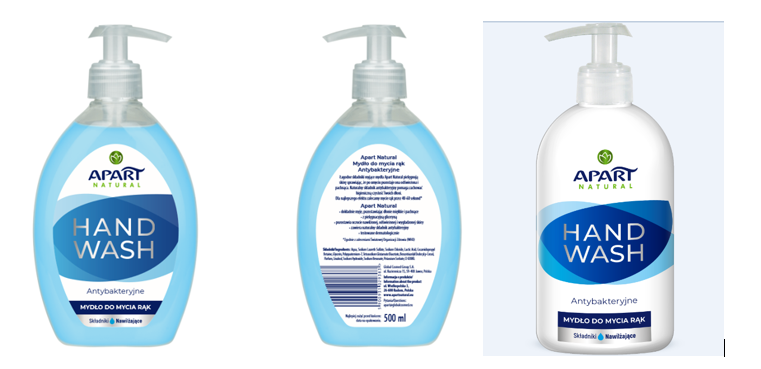 Antibakteriální mýdlo na ruce 500ml APART Papermax-cz