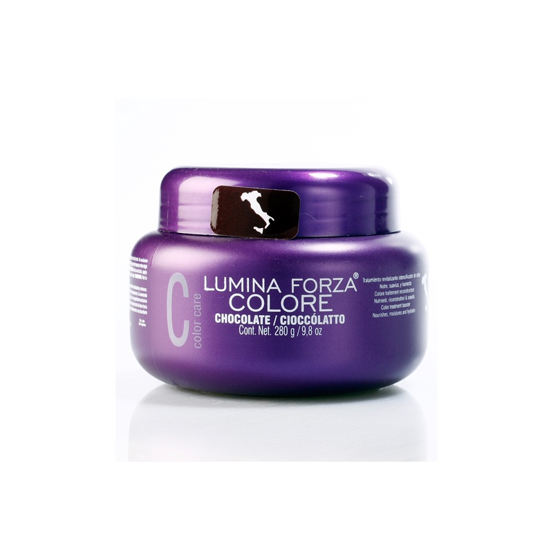 Barevná vyživující maska LUMINA FORZA COLORE (Čokoládová) 280g ProfiBeauty-cz