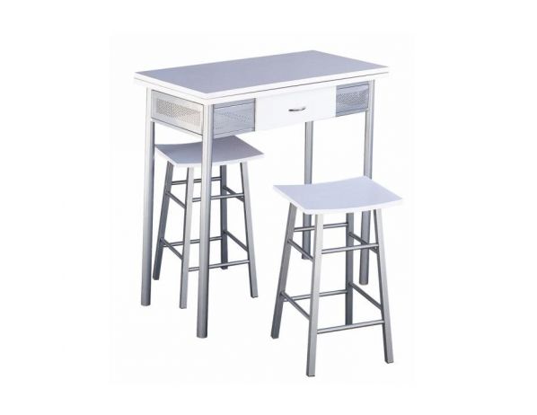 TEMPO KONDELA  Barový set - stůl + 2 židle