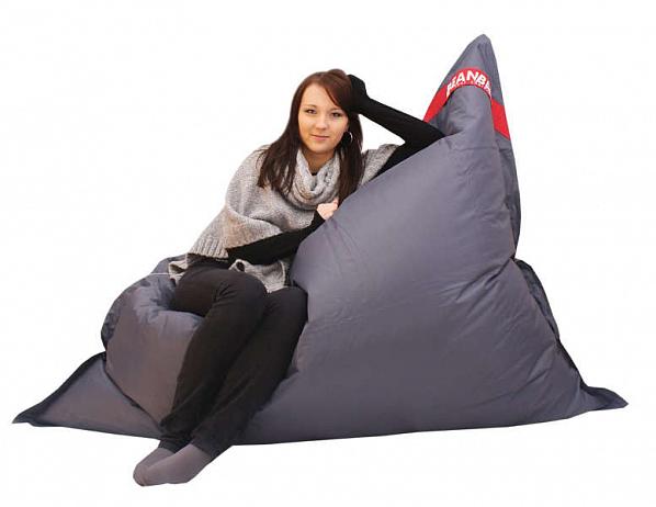 BeanBag Sedací pytel perfekt-dark gray BEANBAG