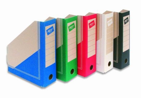 HIT Office Archivní box s potiskem-červený 280.04 Papermax-cz