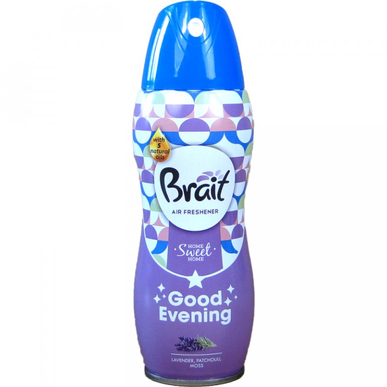Osvěžovač vzduchu 300ml Brait Parfume Good Evening 'levandule' Papermax-cz