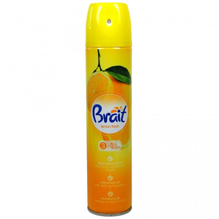 Osvěžovač vzduchu 300ml Brait Lemon Fresh Papermax-cz