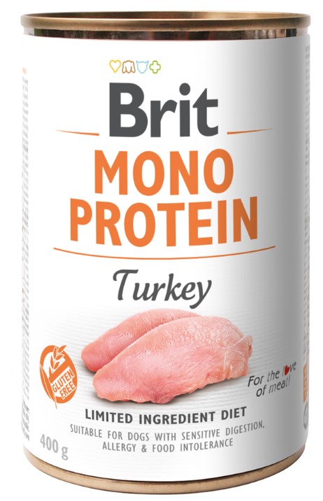 Brit mono protein turkey 400g eMazel-cz