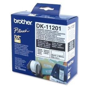 Brother DK-11201 '(papírové / standardní adresy - 400 ks)' (29x90) Tonery Náplně