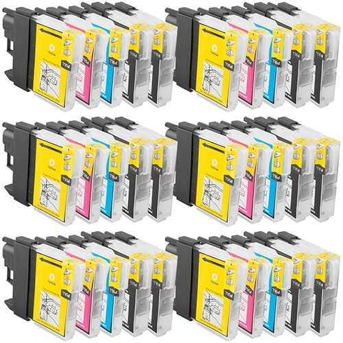 Brother LC-1000 BK+CMY sada inkoustů XXL Tonery Náplně