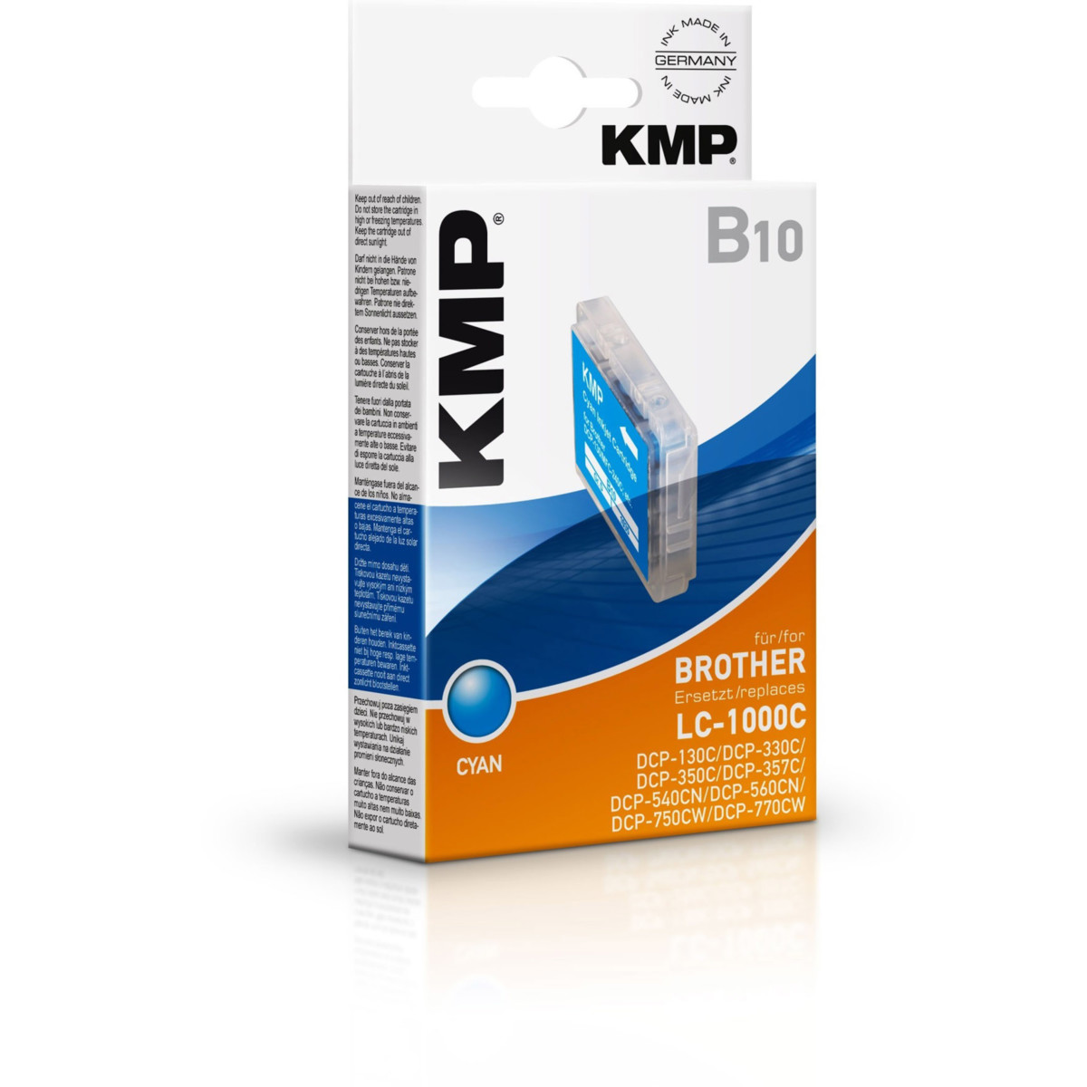 Kompatibilní KMP Cartridge Brother LC-1000C