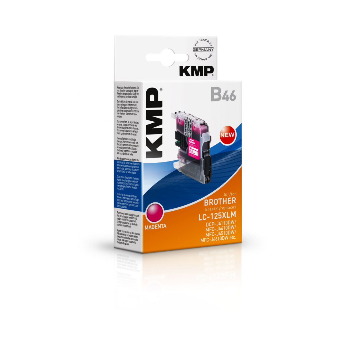 Kompatibilní KMP Cartridge Brother LC-125XLM