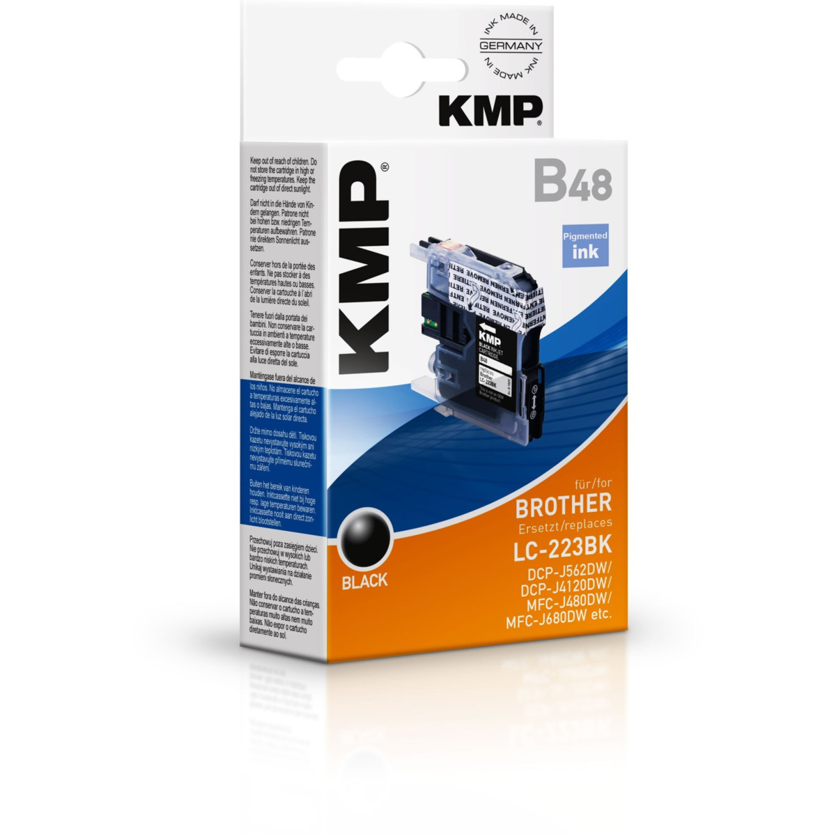 Kompatibilní KMP Cartridge Brother LC-223BK