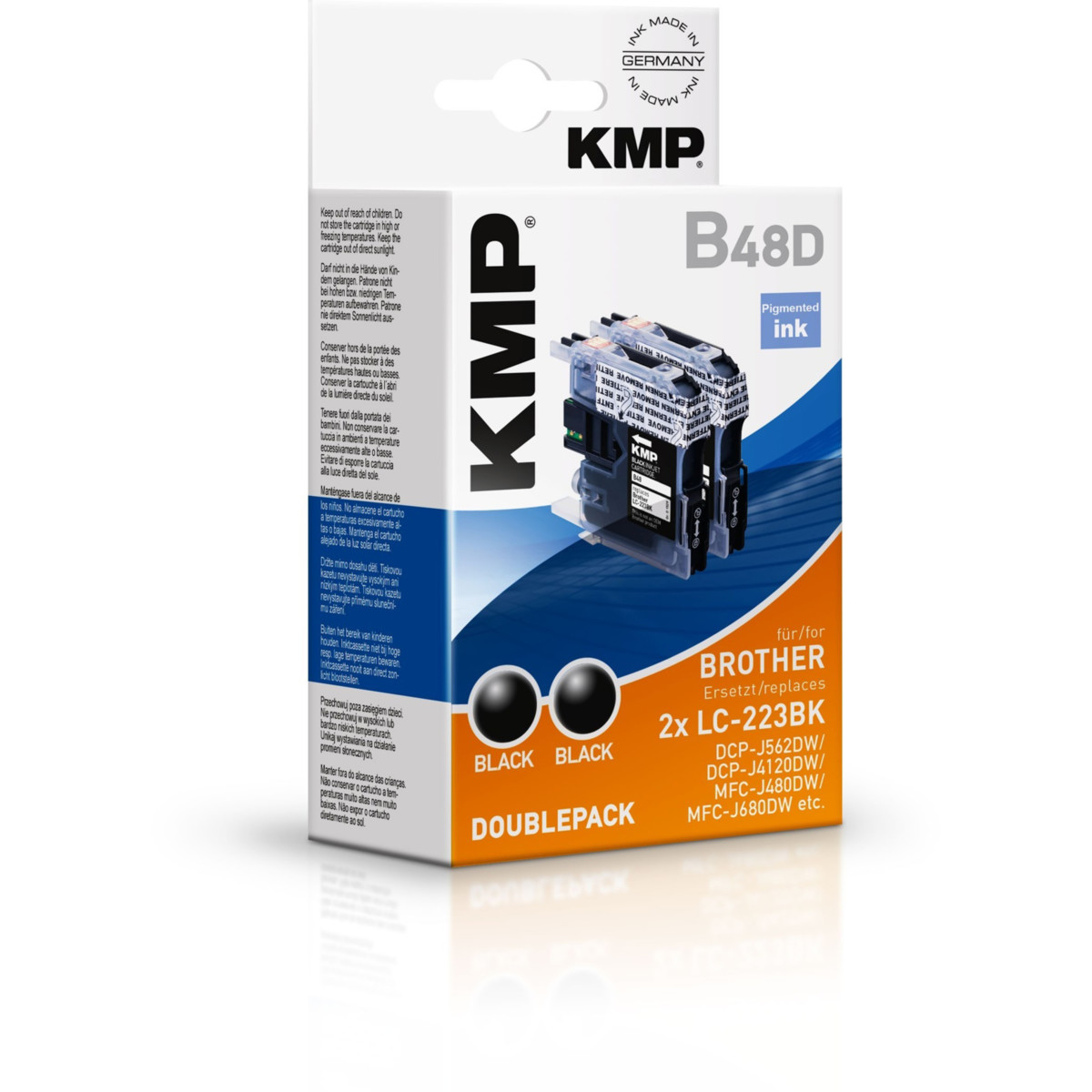 Kompatibilní KMP Cartridge Brother LC-223BK