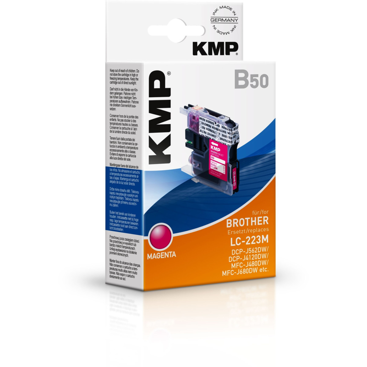 Kompatibilní KMP Cartridge Brother LC-223M