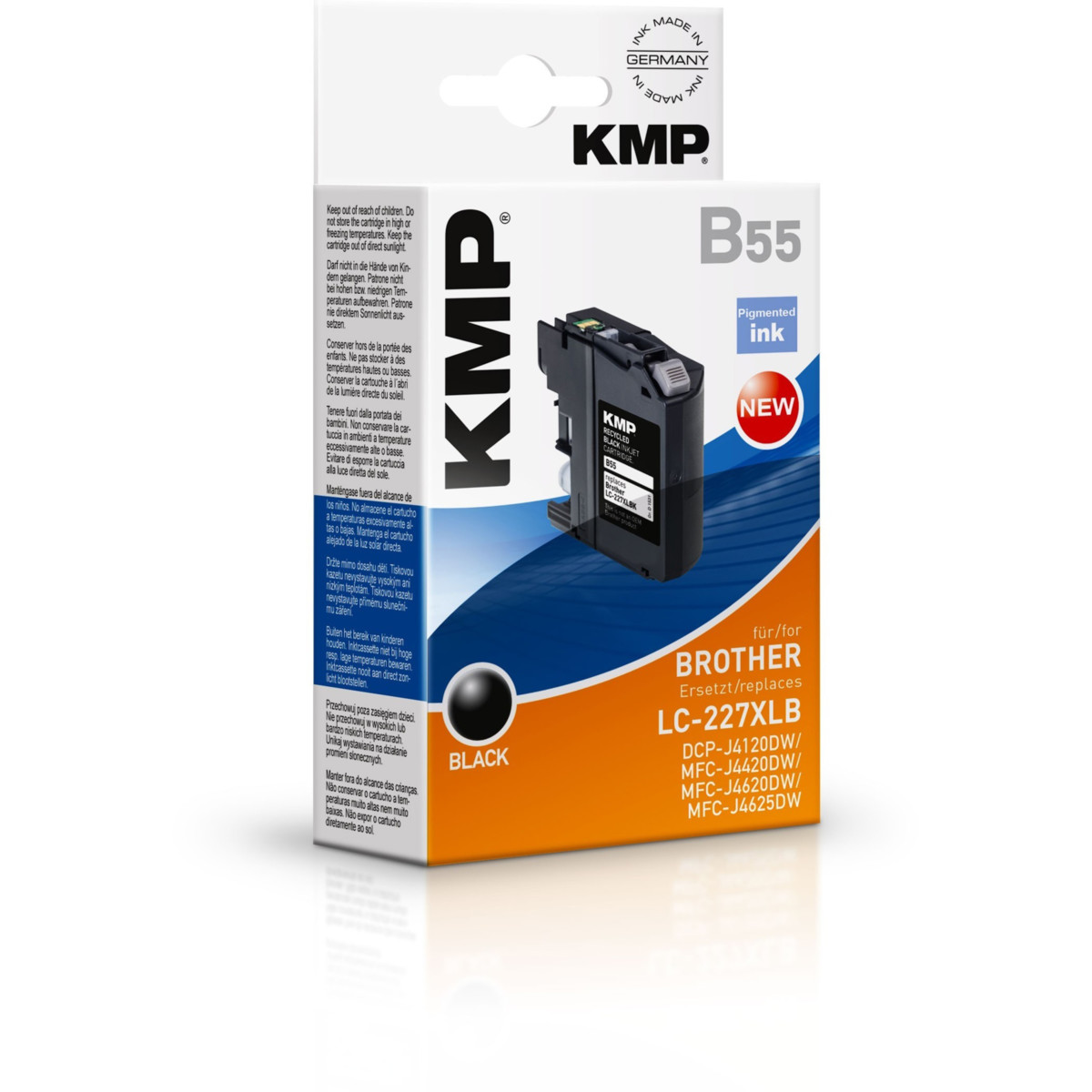 Kompatibilní KMP Cartridge Brother LC-227XL BK