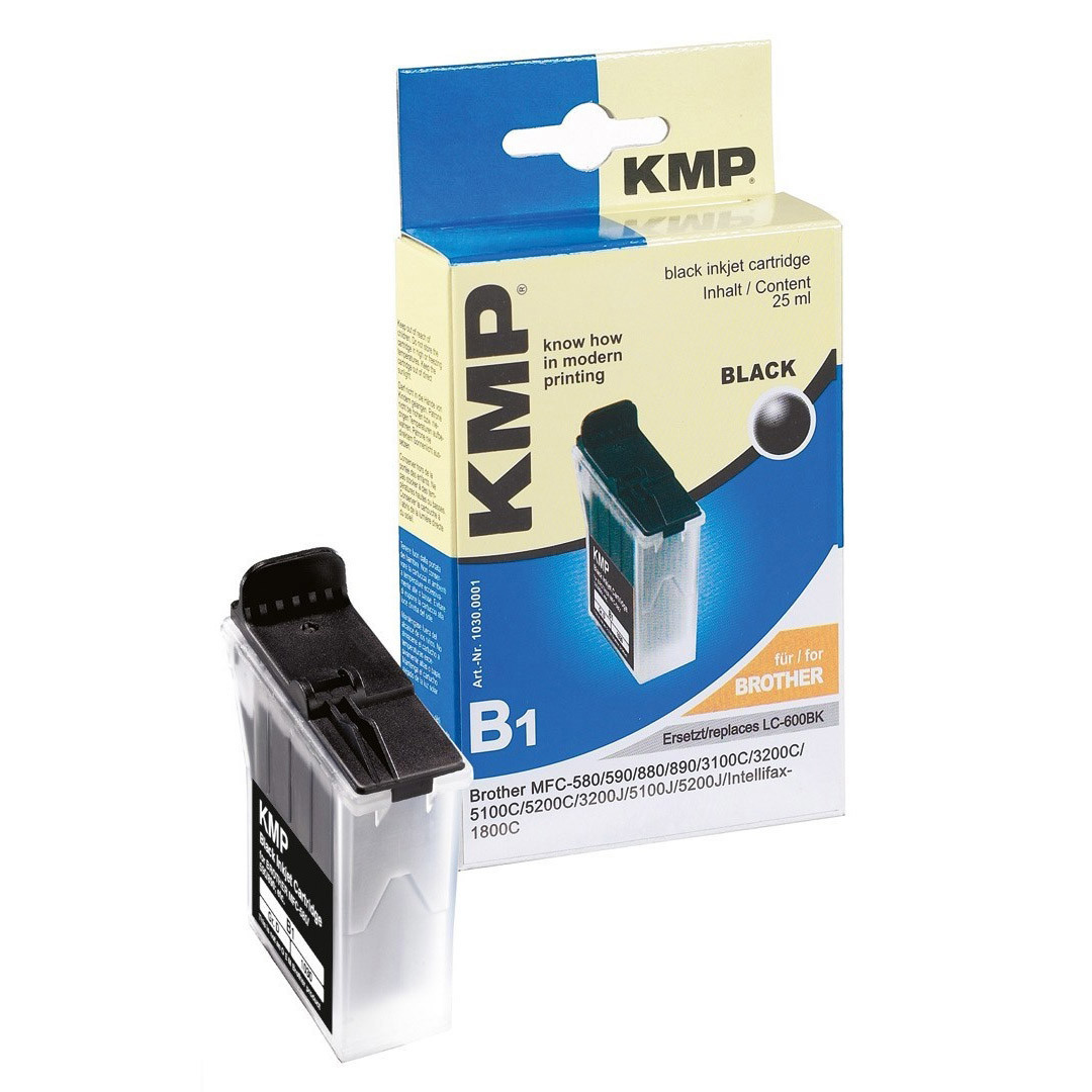 Kompatibilní KMP Cartridge Brother LC-600BK