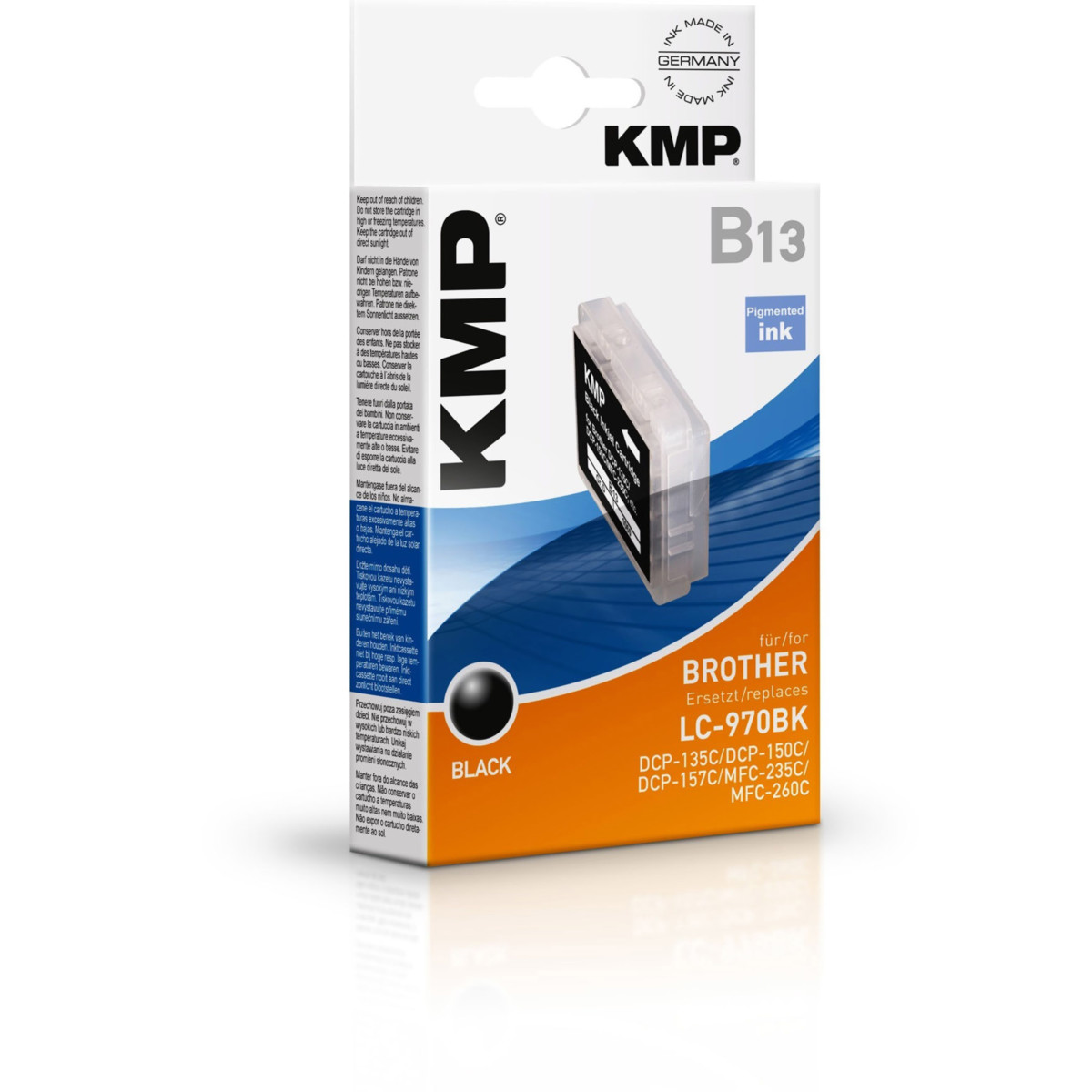 Kompatibilní KMP Cartridge Brother LC-970Bk
