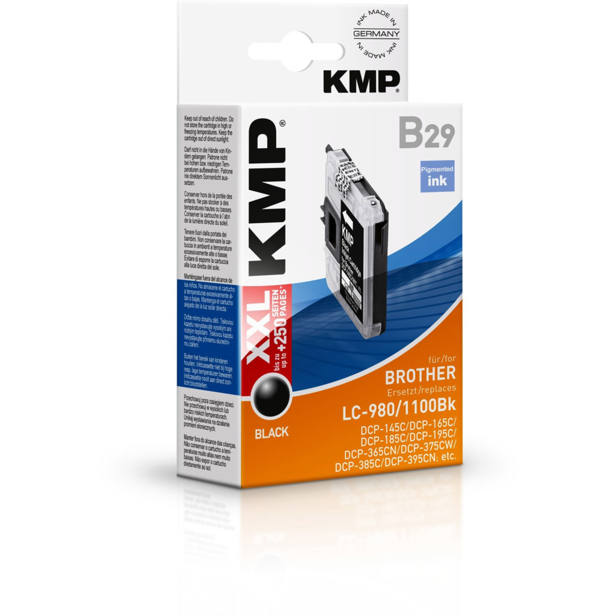 Kompatibilní KMP Cartridge Brother LC-980Bk