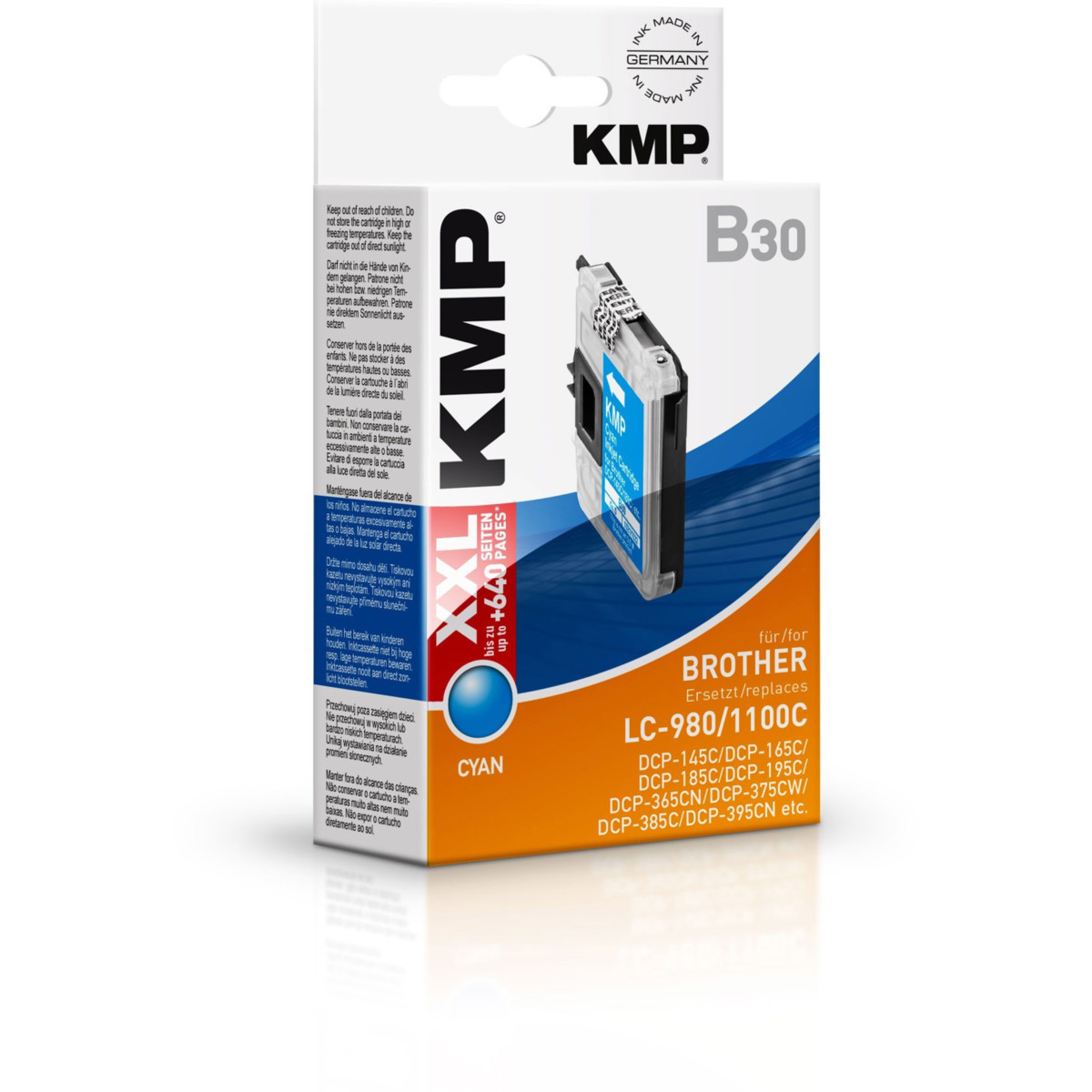 Kompatibilní KMP Cartridge Brother LC-980C