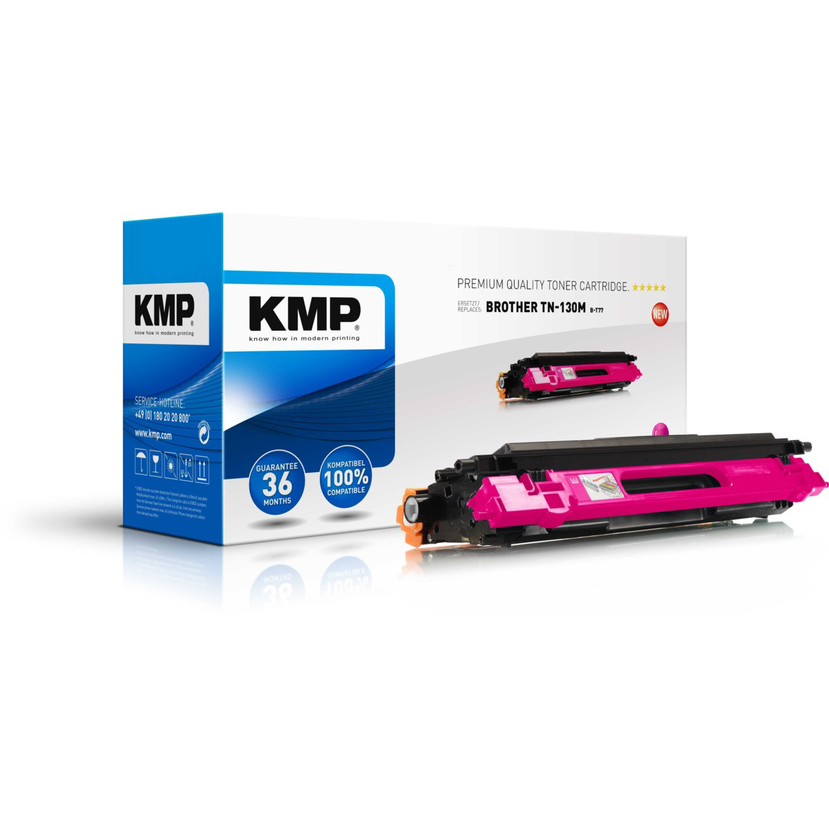 Kompatibilní KMP Toner Brother TN-130M
