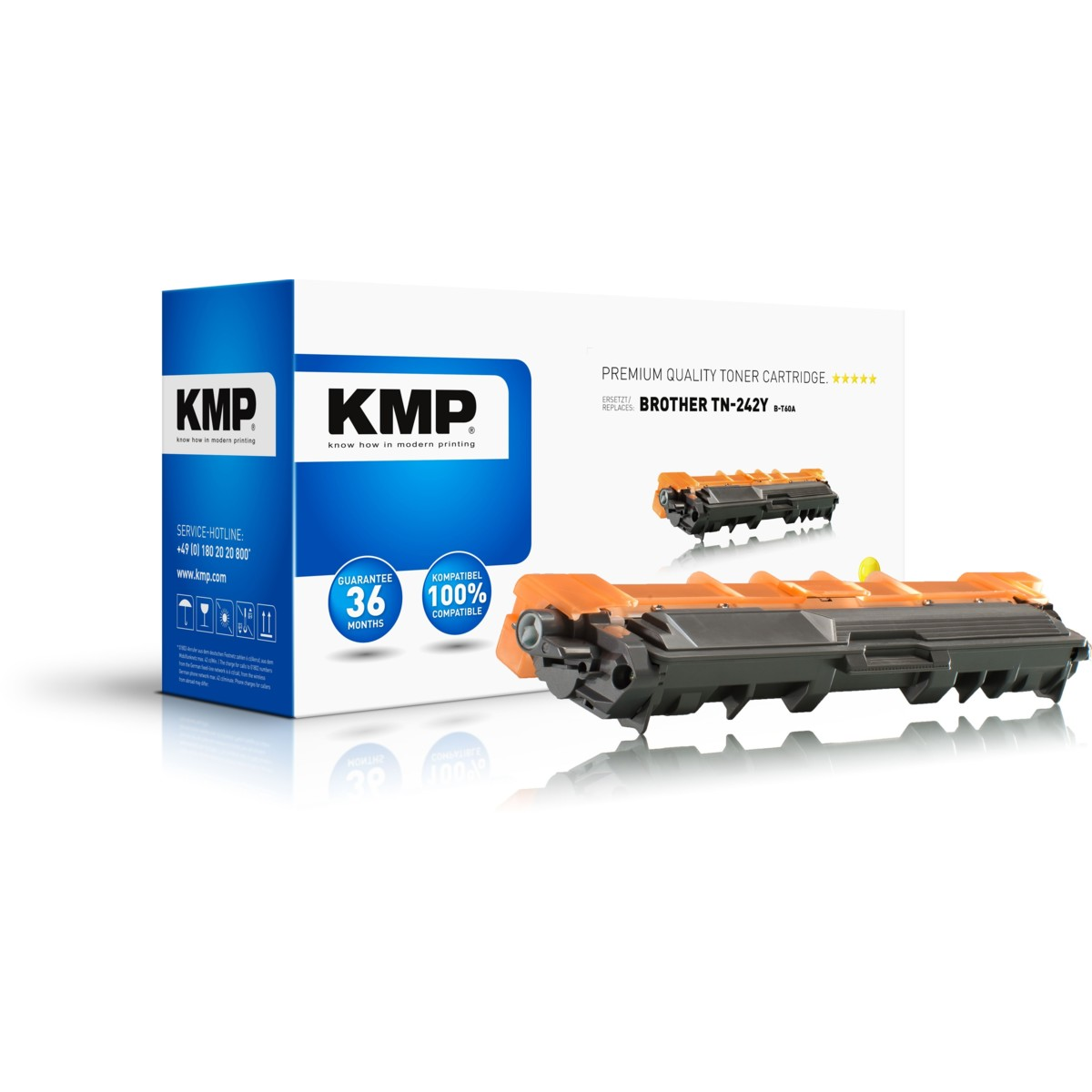 Kompatibilní KMP KMP  toner Brother TN-242Y (Žlutý) KMP