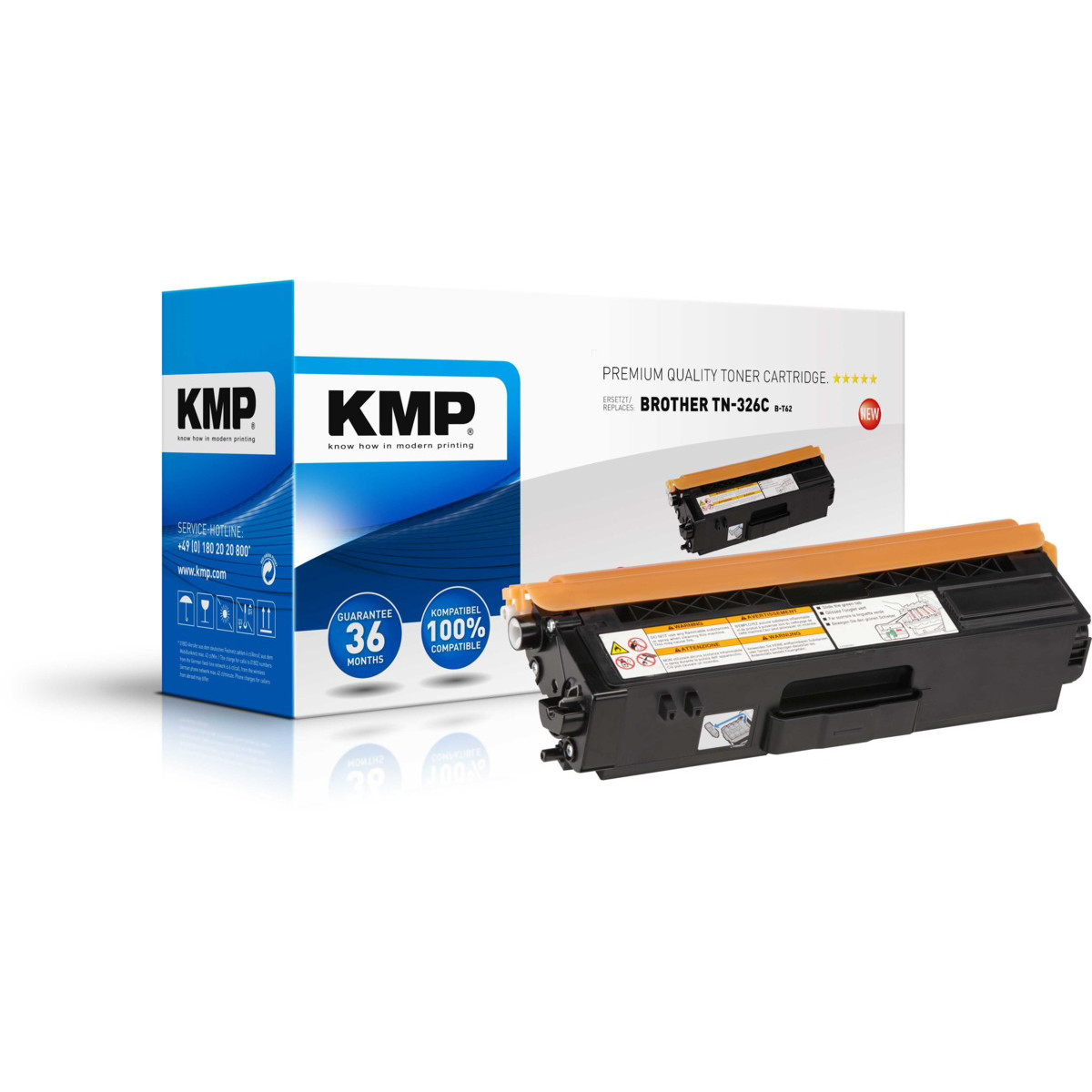 Kompatibilní KMP Toner Brother TN-326C