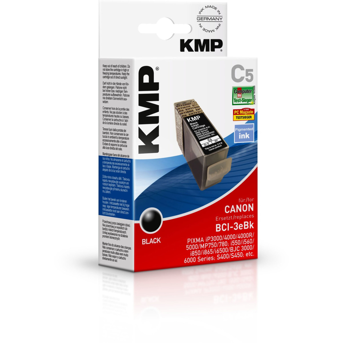 Kompatibilní KMP Cartridge Canon BCI-3eBK