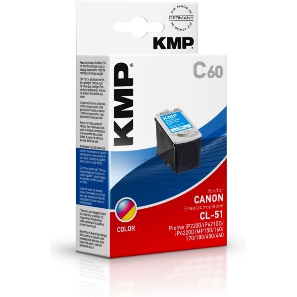 Kompatibilní KMP Cartridge Canon CL-51