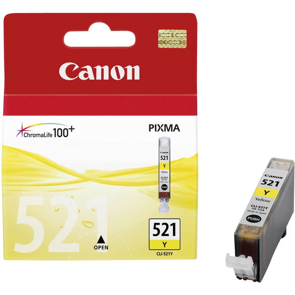 Cartridge Canon CLI-521Y