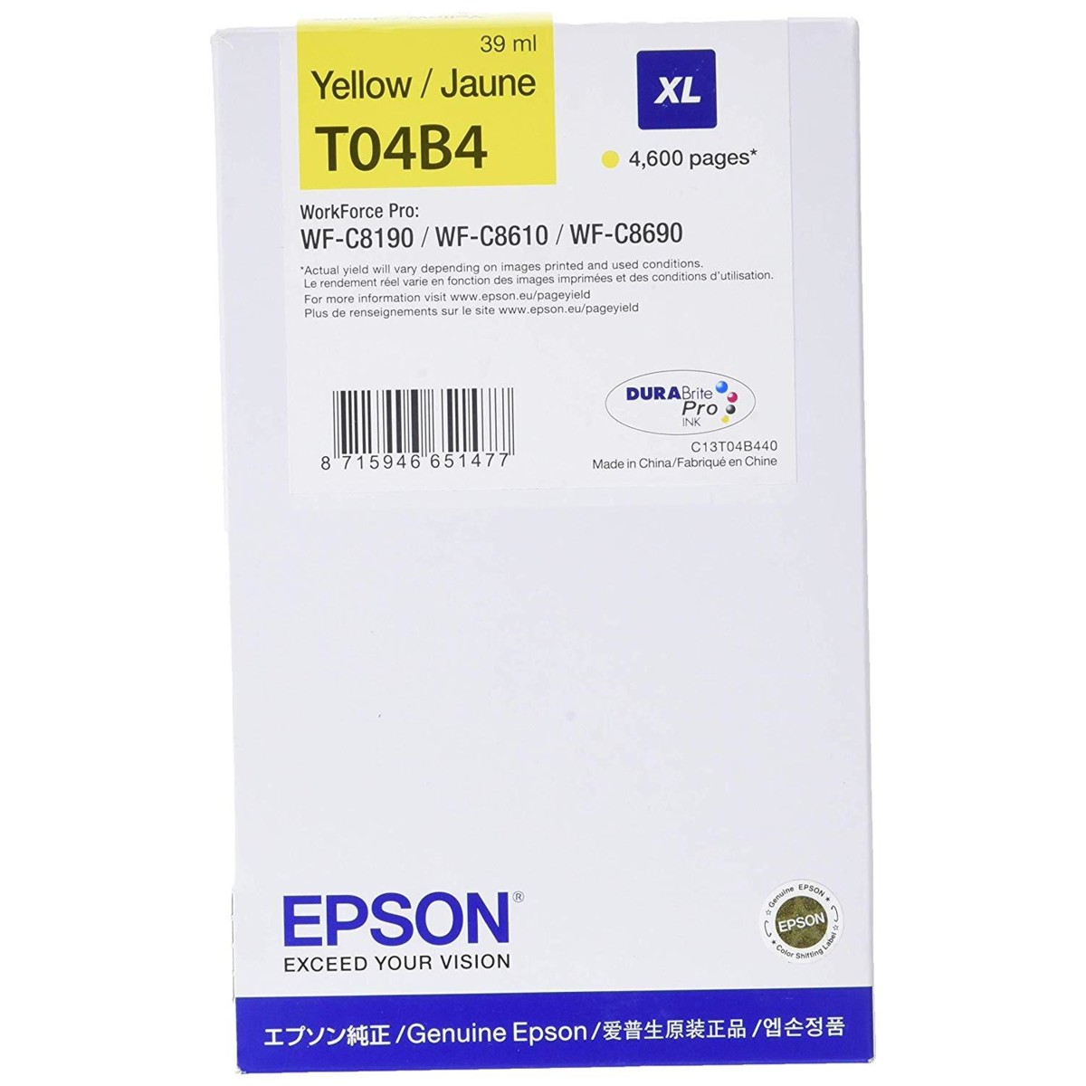 Cartridge Epson T04B4