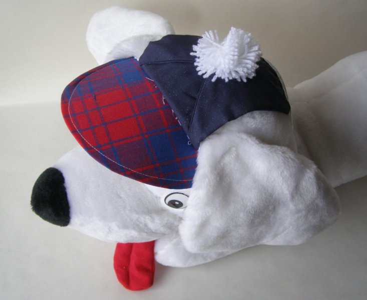 Čepička s kšiltem č.6 obvod zapínání za ušima 41cm doprodej eMazel-cz