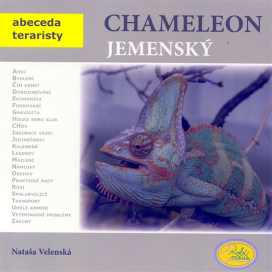 Chameleon jemenský - abeceda teraristy
