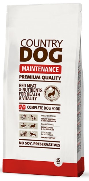 Country dog maintenance 15kg (10 + 1 zdarma) eMazel-cz