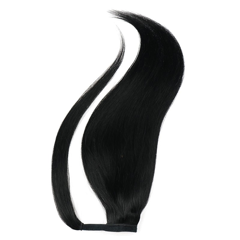 Culík - ponytail - černá jako uhel - 1