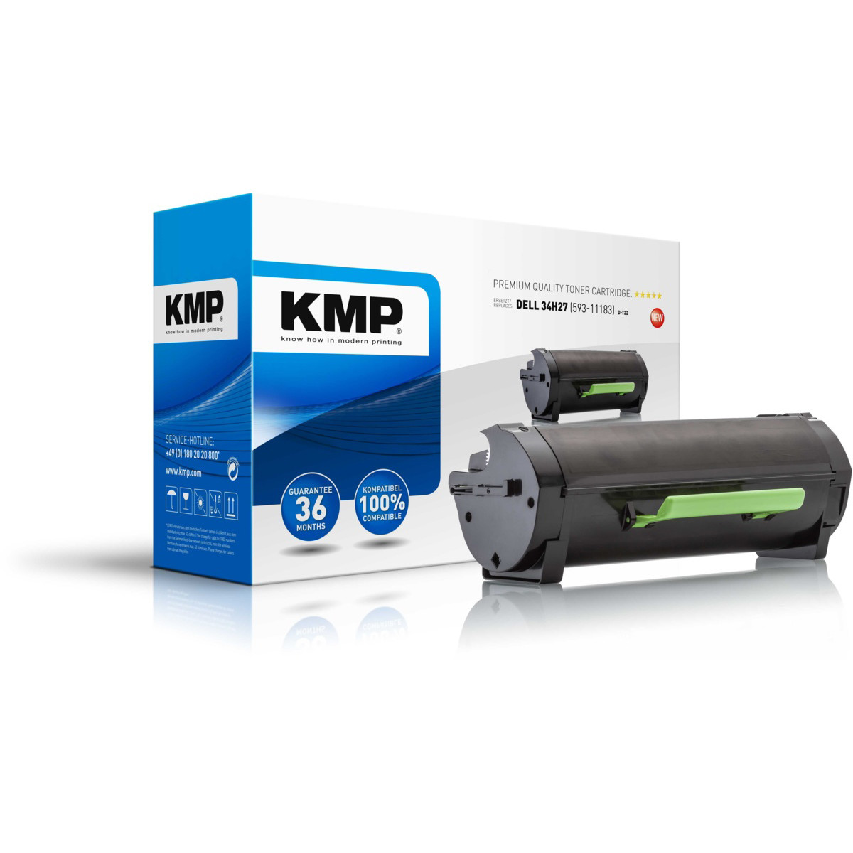 Kompatibilní KMP Toner Dell 34H27