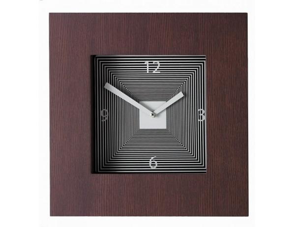 Designové hodiny Diamantini a Domeniconi Target wenge 42cm DESIGNOVÉ HODINY