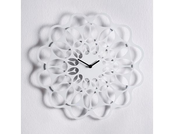 Designové hodiny Diamantini&Domeniconi white/white 40cm DESIGNOVÉ HODINY