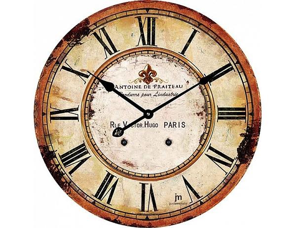 Designové nástěnné hodiny 14862 Lowell 34cm DESIGNOVÉ HODINY