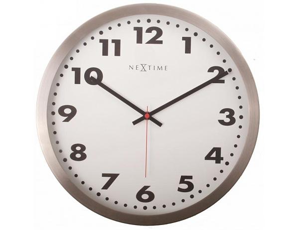 nástěnné hodiny 2519 Nextime Arabic White 26cm DESIGNOVÉ HODINY