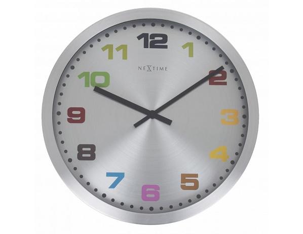 nástěnné hodiny 2906kl Nextime Mercure 25cm DESIGNOVÉ HODINY