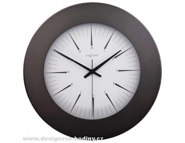 nástěnné hodiny 2945 Nextime Colt 45cm DESIGNOVÉ HODINY