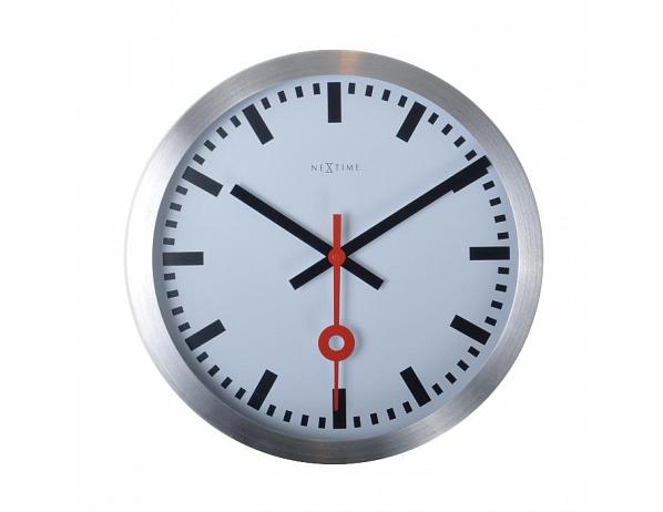 nástěnné hodiny 3998st Nextime Station Number 19cm DESIGNOVÉ HODINY
