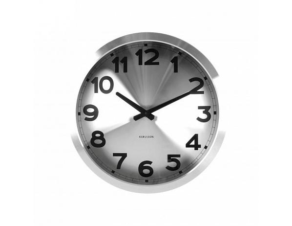 nástěnné hodiny 5408SI Karlsson 40cm DESIGNOVÉ HODINY