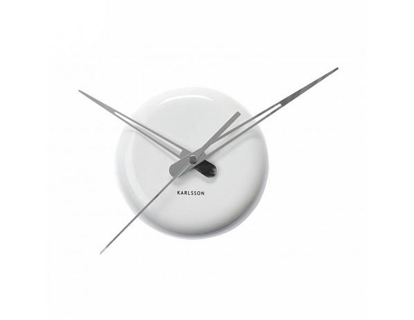 nástěnné hodiny 5452WH Karlsson 14cm DESIGNOVÉ HODINY