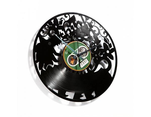 nástěnné hodiny Discoclock 009 Think green 30cm DESIGNOVÉ HODINY