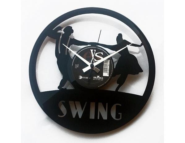 Designové nástěnné hodiny Discoclock 063 Swing 30cm DESIGNOVÉ HODINY