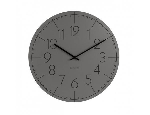 Designové nástěnné hodiny KA5592GY Karlsson 40cm DESIGNOVÉ HODINY