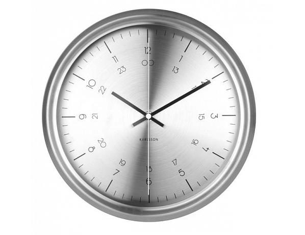 Designové nástěnné hodiny KA5597SI Karlsson 30cm DESIGNOVÉ HODINY