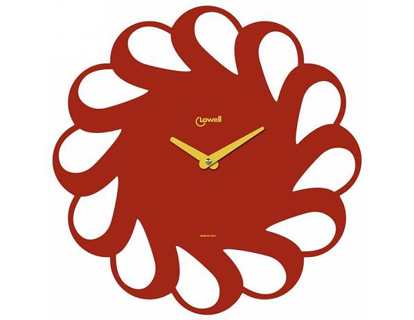 Designové nástěnné hodiny Lowell 05838R Design 40cm DESIGNOVÉ HODINY