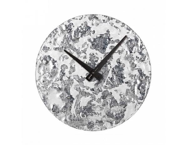 Designové nástěnné hodiny Lowell 11808 Luna di vetro Design 38cm DESIGNOVÉ HODINY